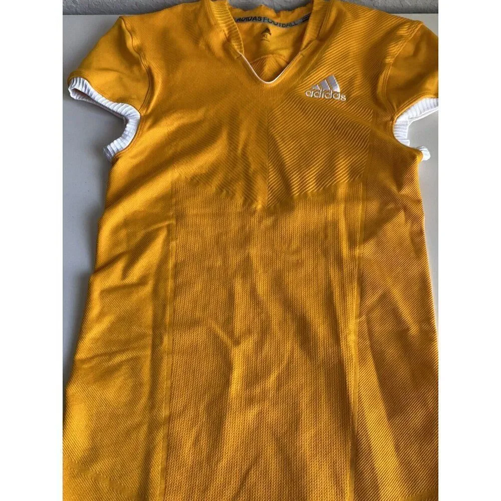 Adidas Techfit Primeknit Football‎ Jersey Men’s XL Yellow Compression Fit NO TAG